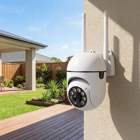 1080P HD Wireless Smart Security Camera System, 2.4Ghz Wifi Surveillance with 36