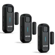 DAYTECH Freezer Door Alarm with Delay 1/2/3/4 mins When Left Open Window Chim...