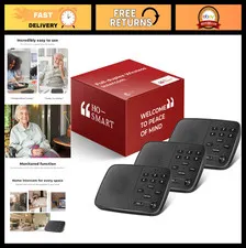 Wireless Intercom System for Home & Business, Full Duplex 1200ft Range, 3 Pack