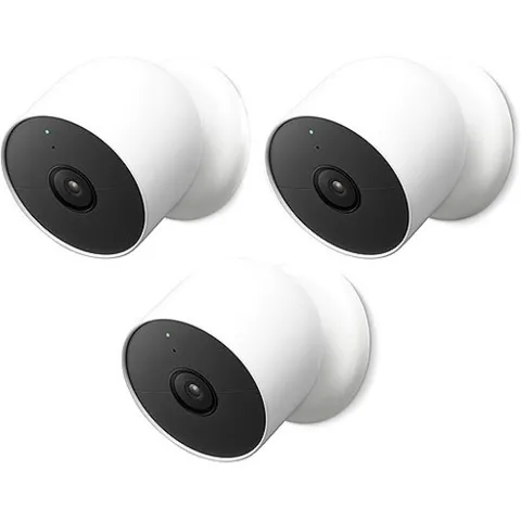 Google Nest Nest Cam 2 Megapixel Outdoor Full HD Network Camera - Color - 3 - Sn