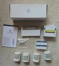 SimpliSafe Gen 2 Home Security System Bundle - Upgraded 4G Cellular Base + Parts