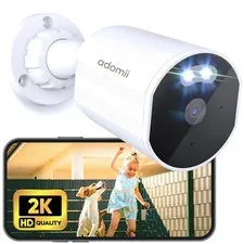 2K Security Cameras Wireless Outdoor,IP65 Weatherproof