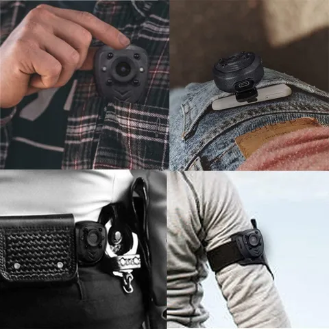 Body Cam Digital Video Recorder. Clear videos in HD 1080P at 30fps + Surveilance