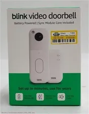 Blink Video Doorbell System with Head-to-Toe HD Sync Module Core