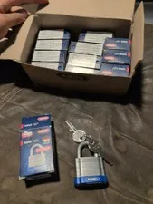 ABUS 41/40 1  1/2" Laminated Steel Padlock germany  Industrl Grad  New 12 Pcs