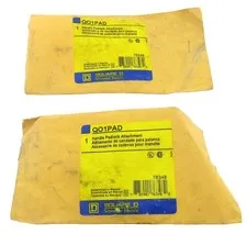 Lot Of 2 SQUARE D Q0 1 PAD 76348 HANDLE PADLOCK ATTACHMENTS NEW