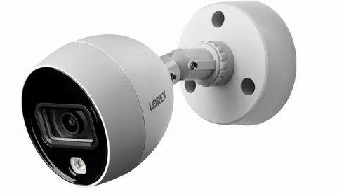 New Lorex 4K Ultra HD CVI Deterrence Bullet Security Camera C882DA-Z