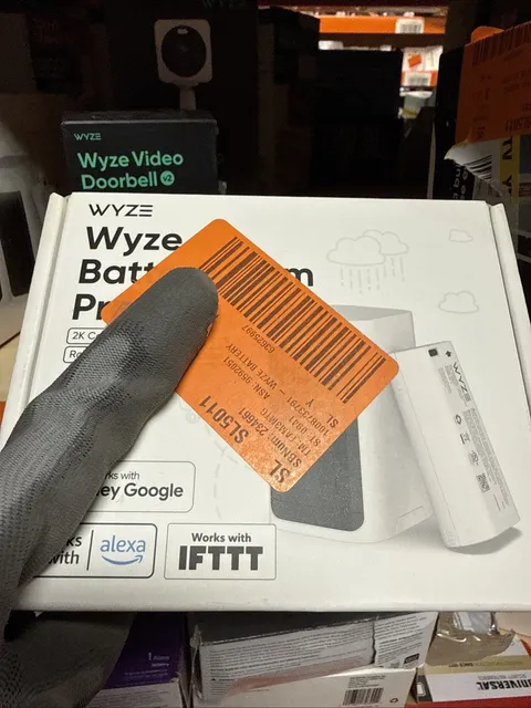 Wyze WYZECOP Battery Cam Pro Security Camera - White