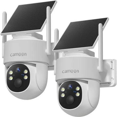 Solar Camera Security Outdoor -100% Wire-Free Security Cameras Wireless 2pcs/lot