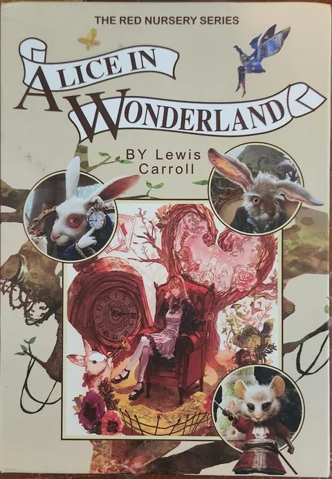 Alice in Wonderland Steel Combination Book Safe
