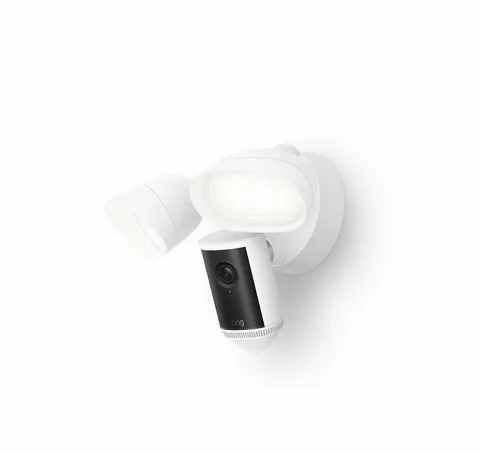 Ring Floodlight Cam Pro Wired 2nd Gen (Newest Model) Retinal 4K - White - SEALED