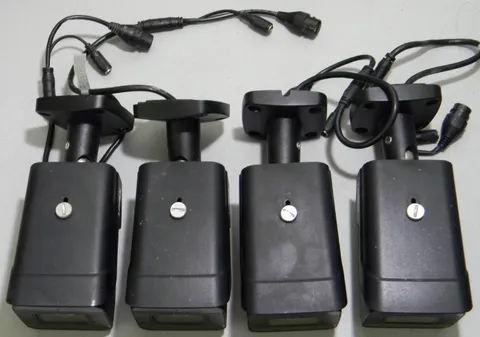 LOREX LNB9232S-C INDOOR/OUTDOOR DAY/NIGHT SECURITY CAMERA (LOT OF 4 CAMERAS)