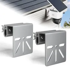 2 PCS Gutter Mount for Security Cameras,Stainless Steel Camera Gutter Mount