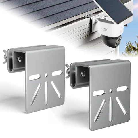 2 PCS Gutter Mount for Security Cameras,Stainless Steel Camera Gutter Mount