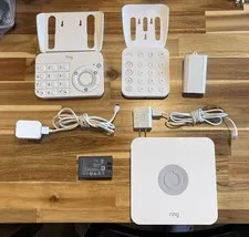 Ring Alarm Home Security, Base station, 2 Keypads. Range Extender, Battery
