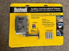 WiFi Motion Activated Bushnell Surveillance Camera Model 119512CL NIP