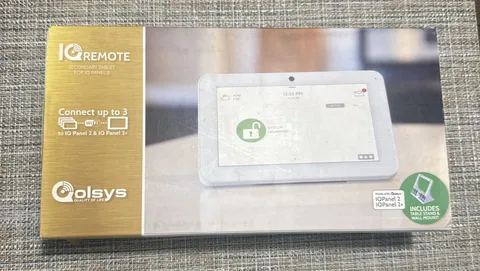 Qolsys QW9104-840 IQ Remote Secondary Touchscreen Alarm Keypad Brand New