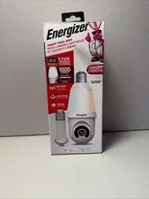 Energizer 1000 Lumens 2K Outdoor Smart Bulb Camera w/ Motion, White