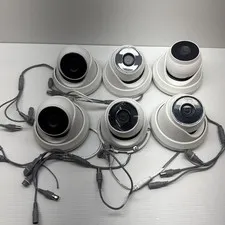 Lot of 6 LTS CMHT1722WE-28F 2MP HD-TVI Turret Security Cameras UNTESTED AS-IS