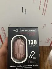 iMaxAlarm Eco Maxx Personal Safety & Security Emergency Alarm Matte Rose