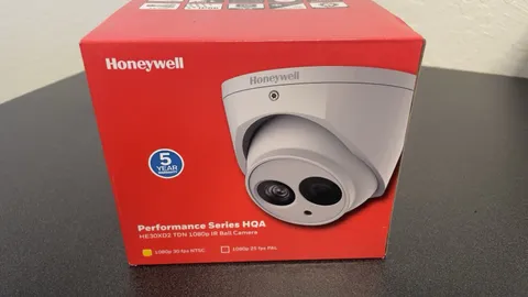 Honeywell Video HE30XD2 TDN 1080p IR Ball Camera, 3.6mm, Off-White