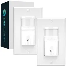 Indoor Motion Activated Light Switch, 2 Pack