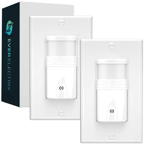 Indoor Motion Activated Light Switch, 2 Pack
