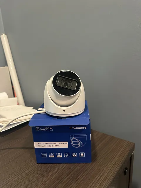 Luma LUM-820-IP-TMB 8MP Turret IP Outdoor Motorized Camera