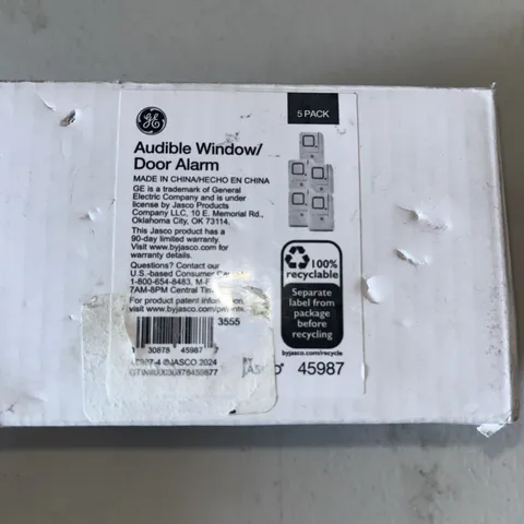 GE - Jasco - 45987 Audible Window or Door Alarm   5Pack X 2 New chime sound