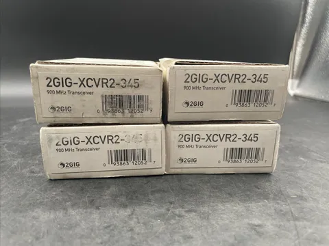Lot Of 4 2GIG-XCVR2-345 Security System Wireless Transceiver