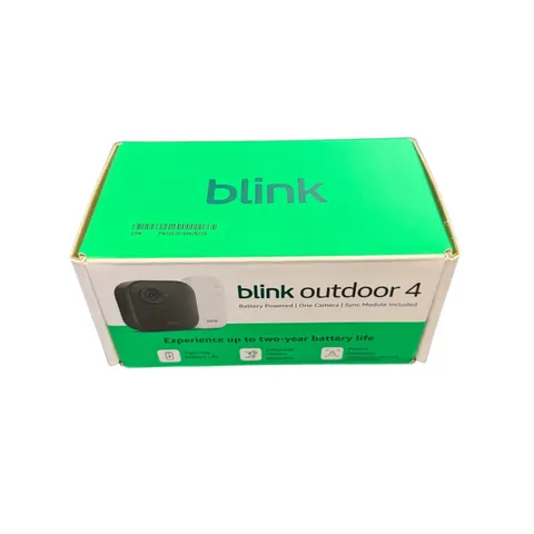 Blink Outdoor 4 (4th Gen) Wireless Smart Security Camera 1080p HD + Sync Module