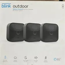 Blink Outdoor Wireless Battery IP Security Cameras 3-Cam System Night Vision