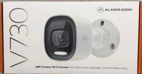 Alarm.com ADC-V730 4MP Outdoor WIFI Spotlight Security Camera - White