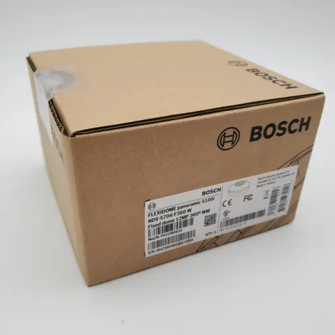 Bosch NDS-5704-F360-W Flexidome 5100i 12MP IP 360° WM Panoramic PoE Dome Camera