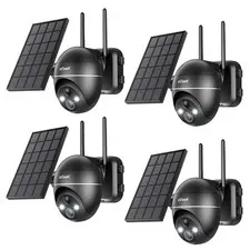 ieGeek Outdoor Wireless 5MP Solar Security Camera WiFi Home Battery CCTV System
