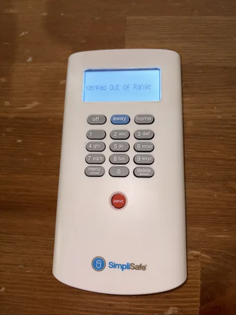 Working Simplisafe Wireless Home Security System Keypad 1st Gen Original KP1000