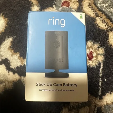 Ring Stick Up Cam Battery 1080p Wireless IP Camera Black Indoor/Outdoor Alexa