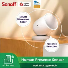 SONOFF SNZB-06P Zigbee Human Presence Sensor Motion Light Detector