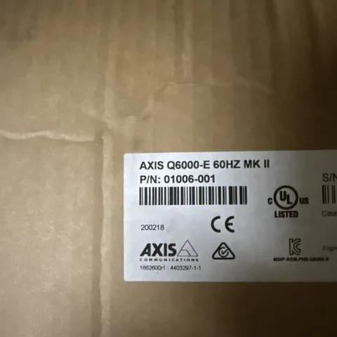 AXIS Q6000-E Mk II PTZ Network Camera outdoor four channel