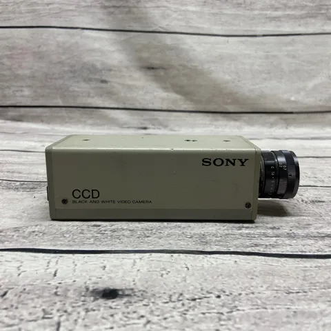 Sony SSC-M254 CCD Black and White Video Camera with Computar 8mm 1:1.3 TV Lens