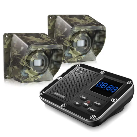 1800 Ft Wireless Outside Driveway Alarm Outdoor Motion Sensor & Detector Driv...