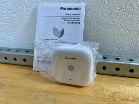 NEW Panasonic KX-HNS102 Wireless Motion Sensor for Smart Home Monitoring System
