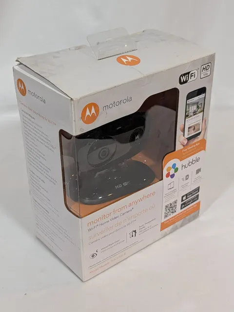 Motorola Home Monitoring Video Camera FOCUS66-B Wi-Fi HD - New, Open Box