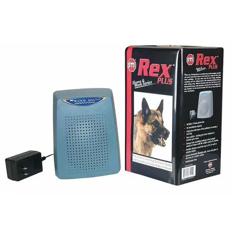 Safety Technology International Barking Dog Alarm, 110VAC, ABS Plastic, Light