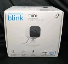 Blink Mini Indoor Plug-In Live HD Smart Security Camera (New in Box)