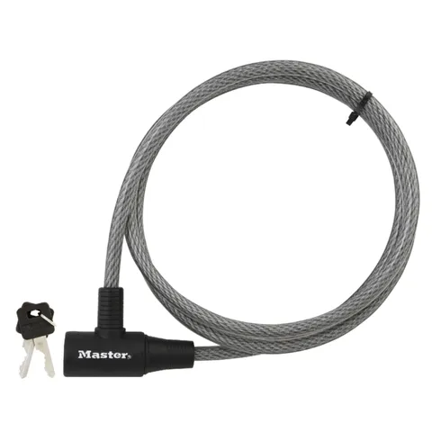 Master Lock 10mm x 1.8m Keyed Cable Lock