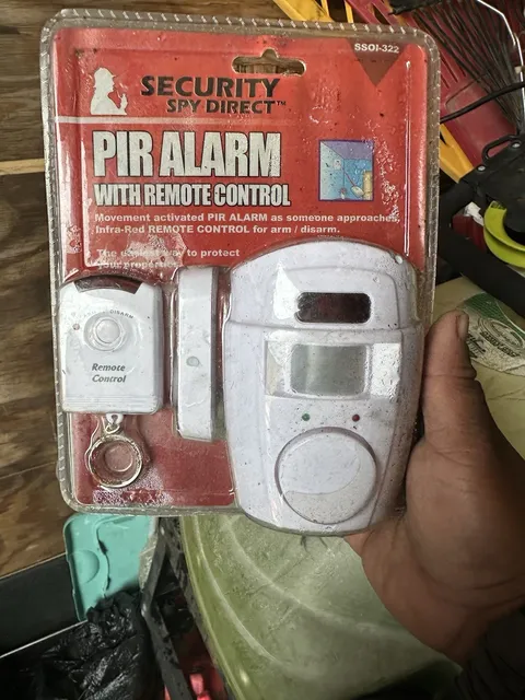 Security Spy Direct SS01-322 Wireless PIR Door Alarm Remote Control White