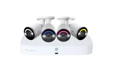 Lorex Fusion 4K 16 Camera Capable 2TB Wired NVR System with 4 Bullet Cameras