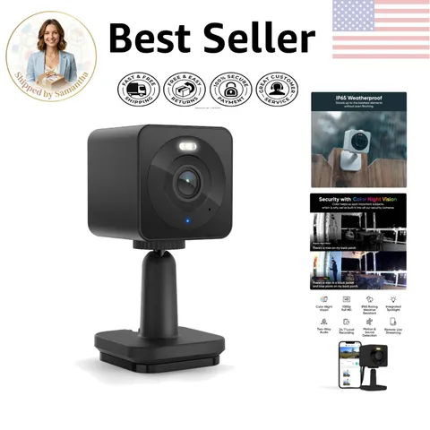 Cam OG Wireless Security Camera - 1080p HD, Motion Detection & Built-in Light