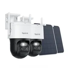 Reolink 4MP WiFi Security Camera Zoom Auto Tracking Trackmix Battery with Solar